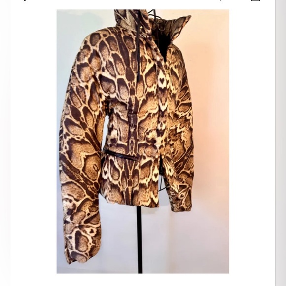 SOLD Roberto Cavalli silk puffer jacket from FW ‘03 - Picture 3 of 9